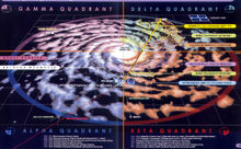 Map of the Milky Way Galaxy.