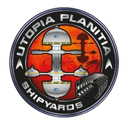 Utopia Planitia Fleet Yards insignia.
