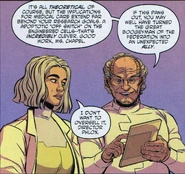 Christine Chapel & Director Phlox.