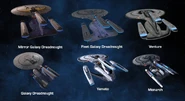 Legendary dreadnought cruiser classes.
