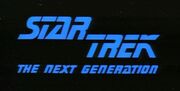 Star Trek: The Next Generation title.