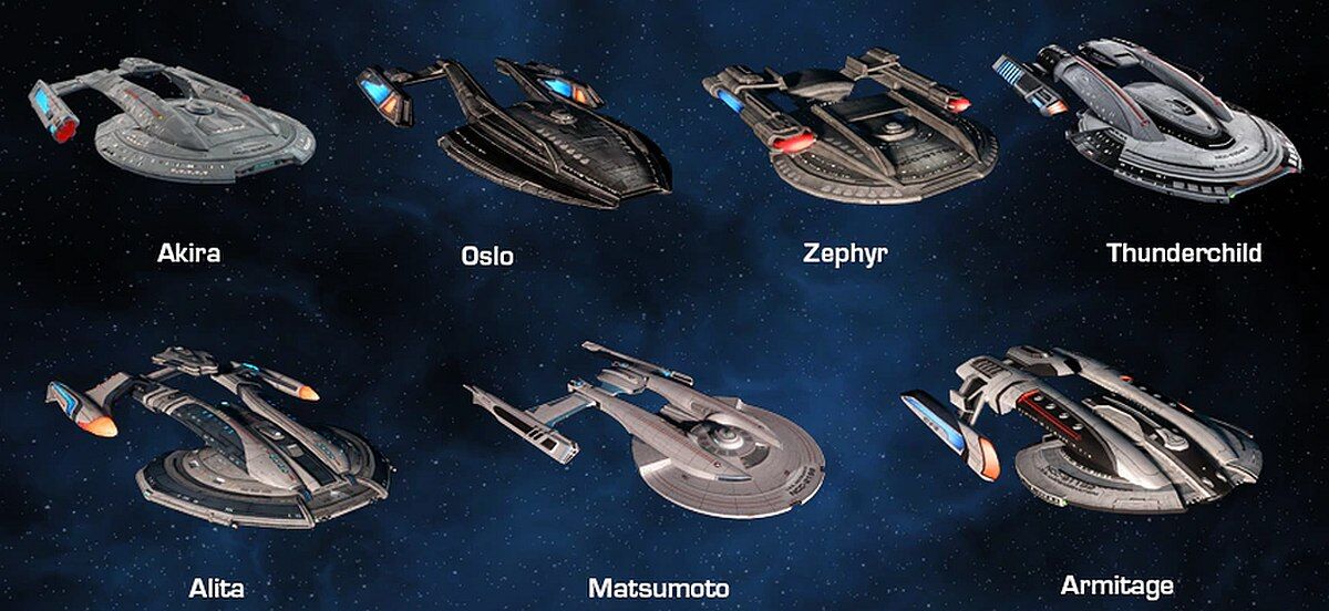 STAR TREKスカジャン XLサイズ Akira class - Star Trek Online Wiki