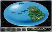 Map layout of Tantalus V.