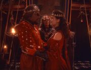 Worf and Jadzia wedding