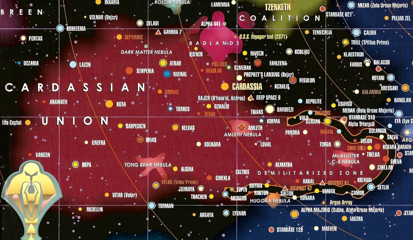 Cardassian Union space