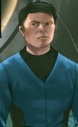 Leonard McCoy, from a Kelvin timeline in the mirror universe created by Nero.