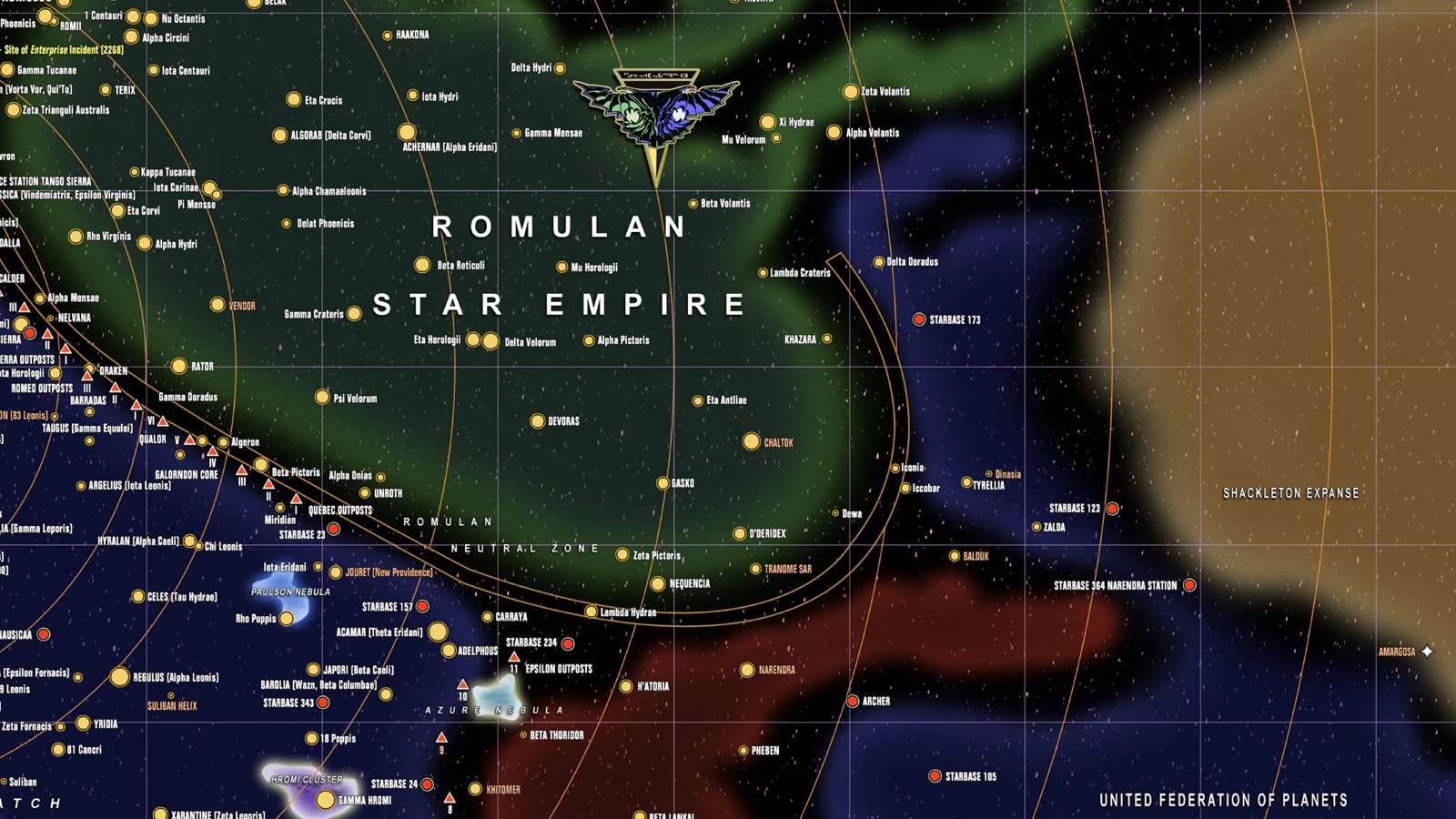 Star Trek Adventures Map Shackleton Expanse | Memory Beta, Non-Canon Star Trek Wiki | Fandom