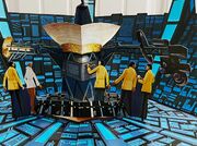 The   around Voyager 6 in .