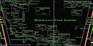 Romulan space map.