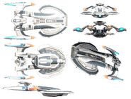 Alita-class heavy strike wing escort.