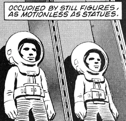 Occupied stasis chambers.