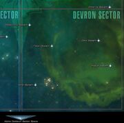 Map of the Devron sector.