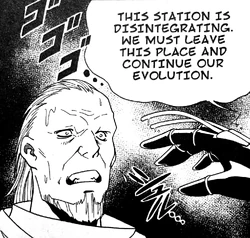 Father-daughter confrontation.