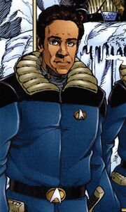 Dr Bashir heavy jacket Malibu Comics