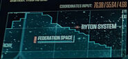 Ryton system star chart coordinates.