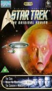 Overseas VHS release with "Where No Man Has Gone Before" and "The Corbomite Maneuver".