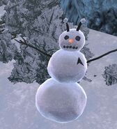 An Andorian snowman.