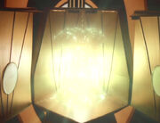 Kira views the radiant light of the orb.