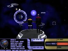 The Arvada system seen from the Enterprise D stellar cartography lab