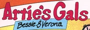 Nameplate for Artie's Gals Bessie & Verona.