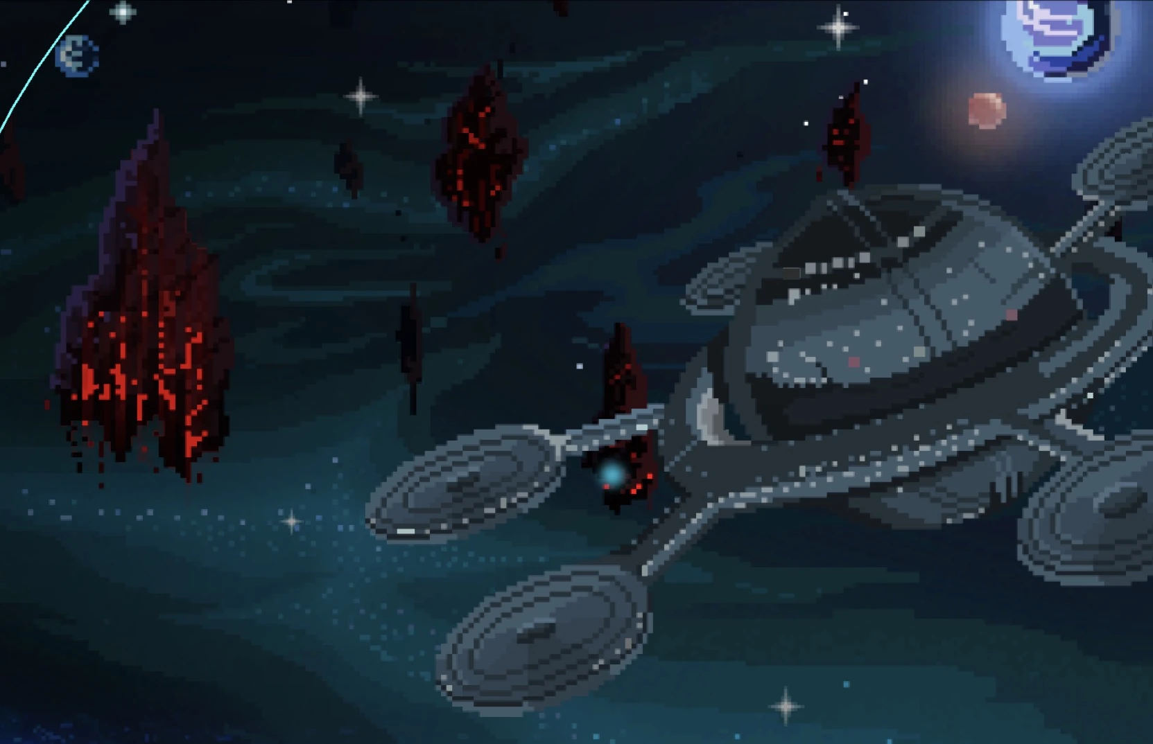 space station video game