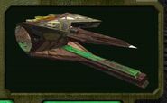 Gorn King Snake frigate.