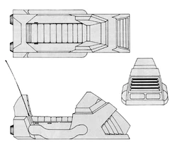 AP-16-class gravsled.