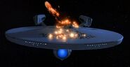 The Enterprise is destroyed.