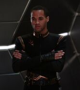 Imperial Starfleet uniform without chestplate, 2256