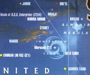 Murasaki 312 and surrounding regions.
