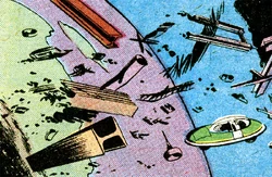 Debris over Quaraxus.