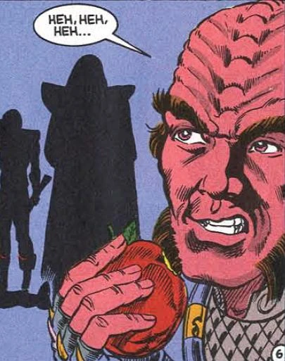 Kelvis apple DC Comics