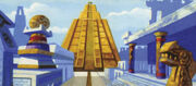 Kukulkan cityscape