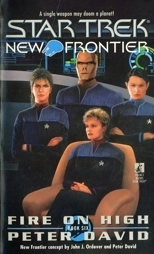  Star Trek: New Frontier: Gods Above: New Frontier: Gods Above  (Star Trek: The Next Generation): 9781476772981: David, Peter: Books