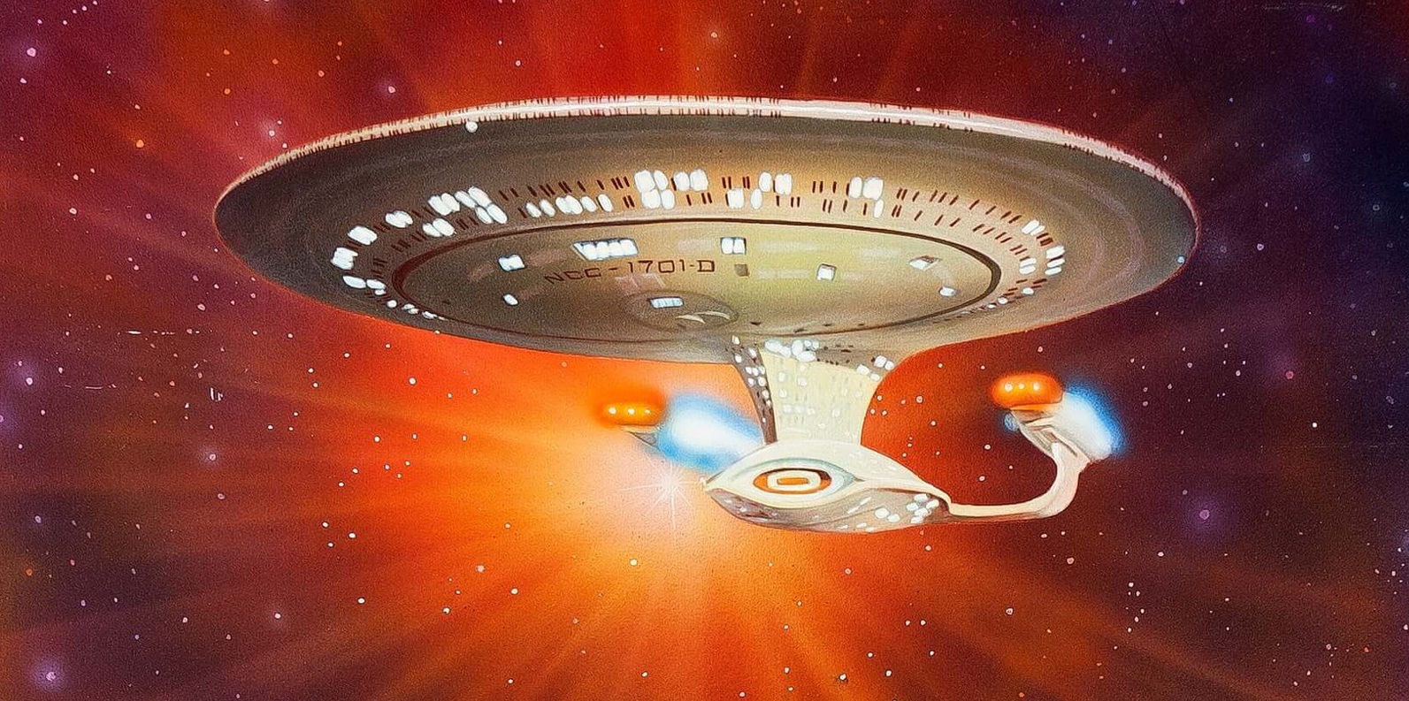 StarTrek USS エンタープライズD NCC-1701D-