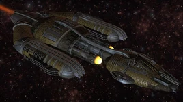Krenim warship dorsal