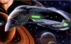 Romulan warbird.