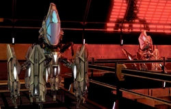 Tholian environmental suits.