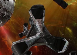 Tholian fighter, aft (2268)