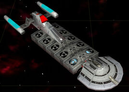 Federation mining freighter