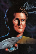 Miles O'Brien pin-up.