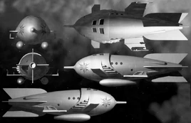 Proton rocket ship ortho