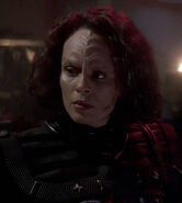 B'Elanna in Klingon uniform
