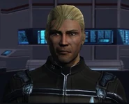 LCDR. Kyle DeSoto wearing Starfleet Intelligence officer tactical uniform