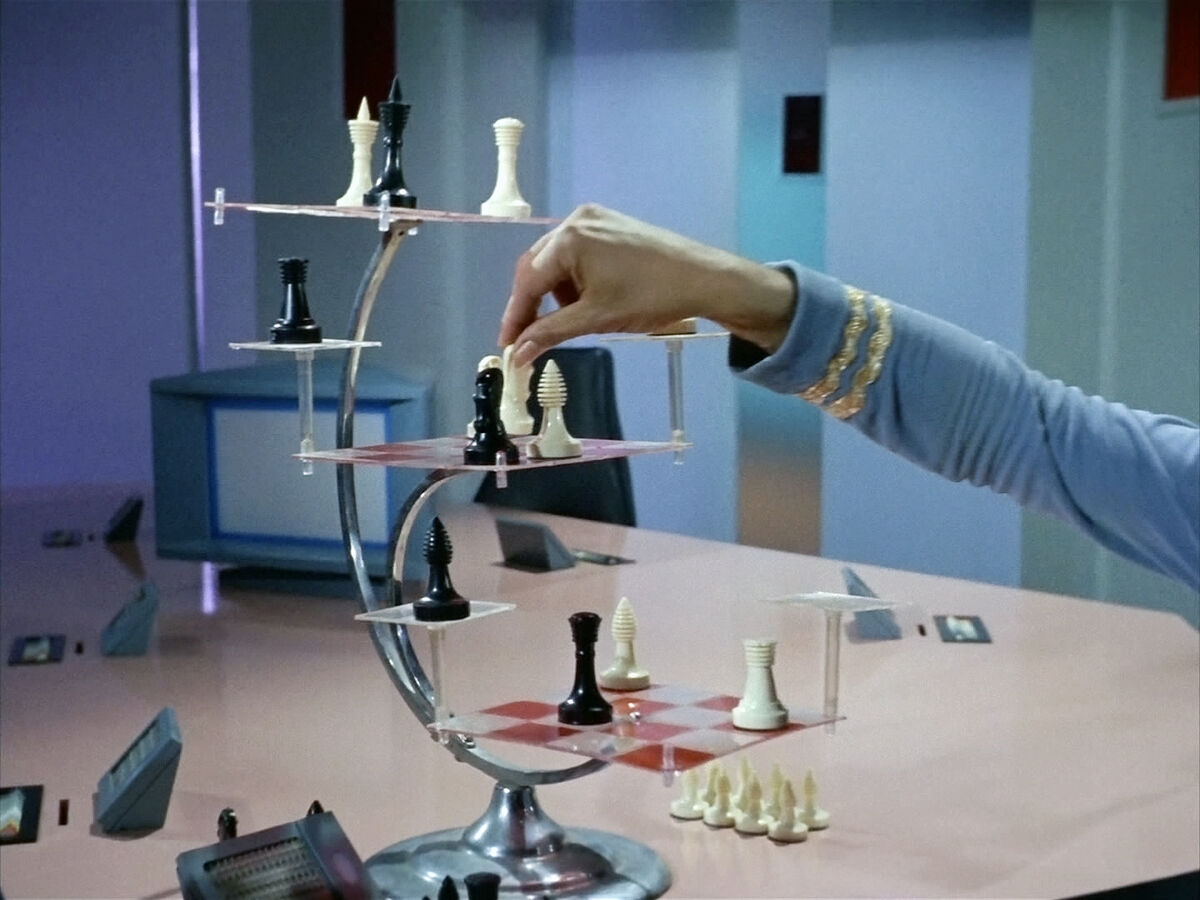 Chess Set - Star Trek. Mr Spock 3D Chess.