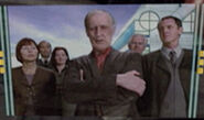 Zefram Cochrane's team of scientists at the Warp Five Complex, including Henry Archer (right).