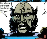 Klingon officer.