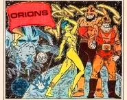 The Orions art, including the Wilkerson-class starship.