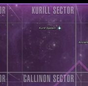 Map of the Kurill sector.
