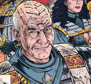 Jean-Luc Picard as a Klingon.